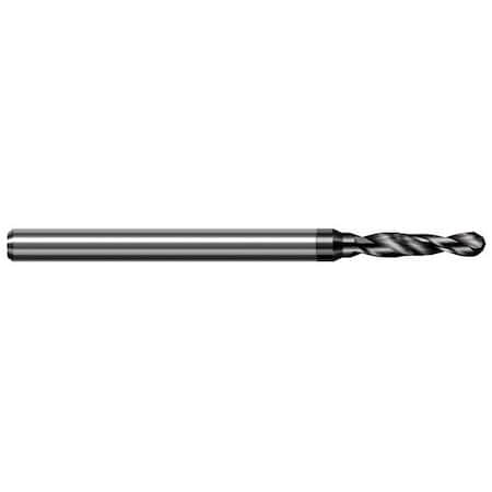 Harvey Tool 7.142 mm Drill dia. x 34mm Carbide HP Drill for Composites, 2 Flutes, Amorphous dia.mond Coated BAA2812-C4